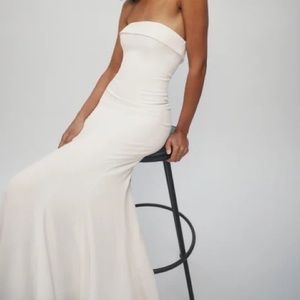 REFORMATION 🤍Gorgeous White Strapless Dress